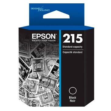 Epson T215 Standard-capacity Black Ink Cartridge, , large