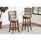New Heritage Gia 24" Swivel Counter Stool in Cherry, , large