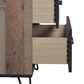 New Heritage Design Elk River 4-Piece Queen Bedroom Set in Rustic Brown and Black, , large