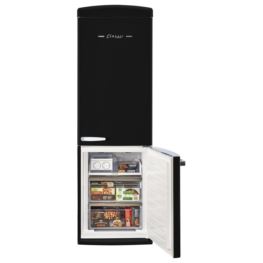 Unique Appliances Classic Retro 12 Cu. Ft. Bottom Freezer Regfrigerator In Matte Black, , large