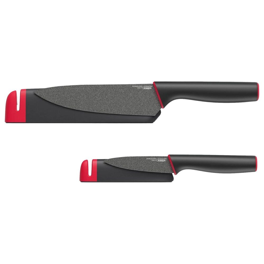 Joseph Joseph Slice&Sharpen 2-Pc Knives, , large