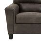 Ashley Navi Stationary Loveseat in Smoke, , large