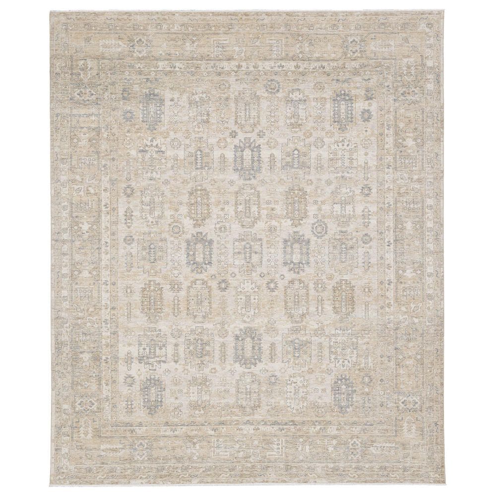 Surya Once Upon a Time Ivory, Tan, Light Gray, Medium Gray and Gray 6&#39;5&quot; x 8&#39;10&quot; Area Rug, , large