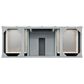 James Martin Vanities Brittany 30" Single Bathroom Vanity in Urban Gray with 3 cm Eternal Marfil Quartz Top and Rectangle Sink, , large
