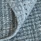 Feizy Rugs Limerick 1"6" Square Blue and Gray Area Rug, , large