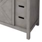 Lexora Home Marsyas 48" Single Bathroom Vanity in Ash Grey with White Quartz Top and Rectangular Sink, , large
