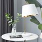 Maple and Jade Modern Table Lamp in Gold and White, , large