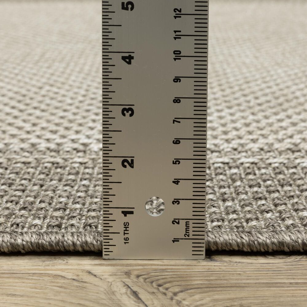 Oriental Weavers Caicos CA03N 7&#39;10&quot; x 10&#39; Grey Area Rug, , large