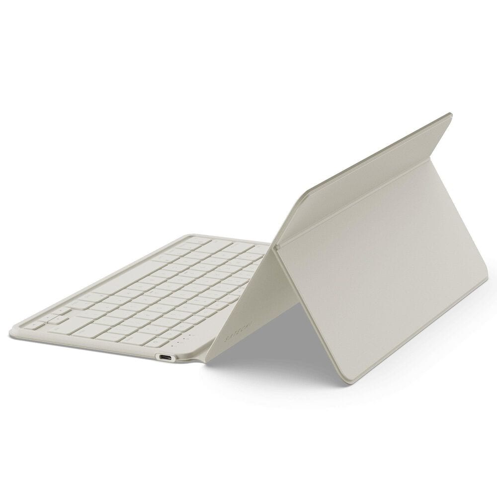 Satechi OntheGo Bluetooth Keyboard with Stand in Sand, , large