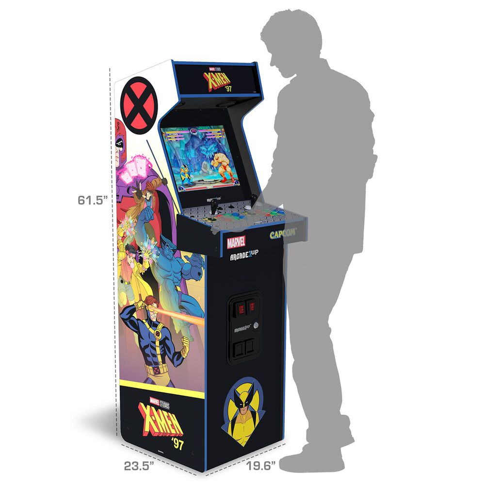 Arcade1Up Marvel vs Capcom 2 X-Men &#39;97 Edition Deluxe Arcade Machine in Multicolor, , large