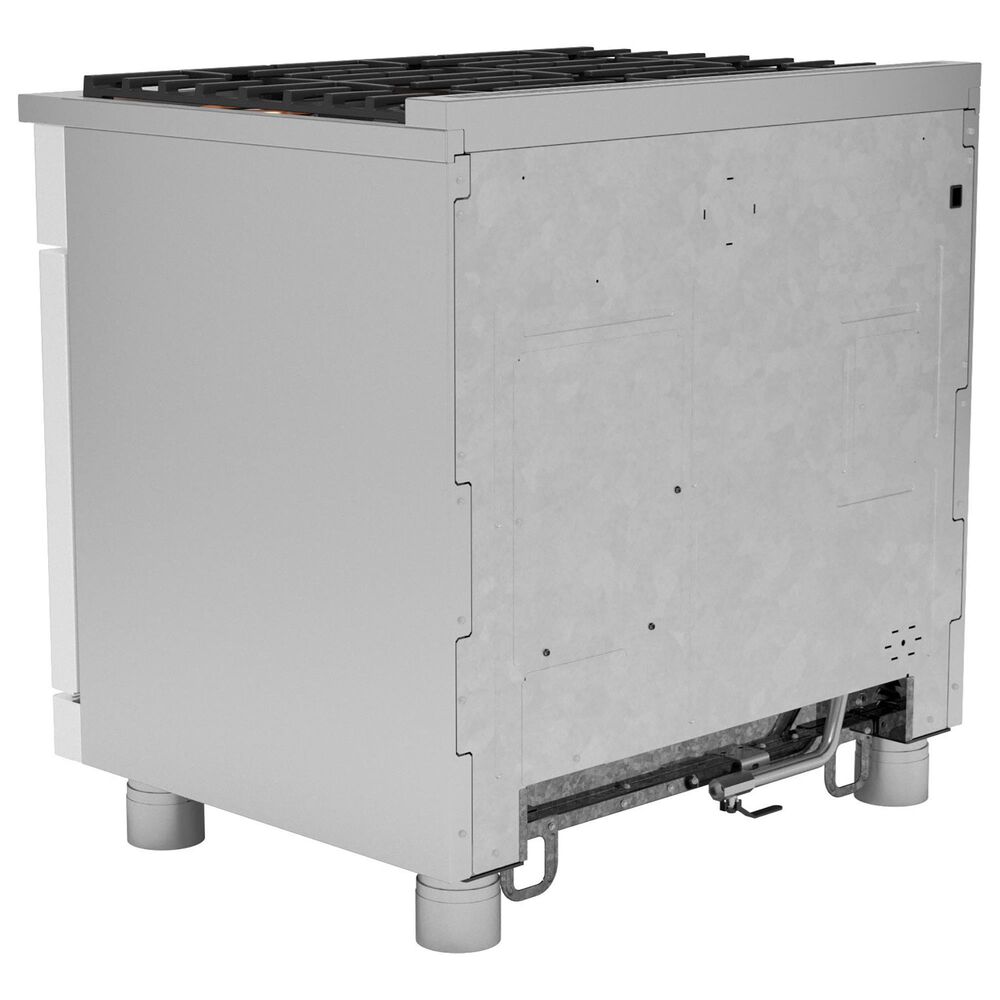 Cafe 5.75 Cu. Ft. Freestanding Dual Fuel Range in Matte White and Brushed Bronze, , large