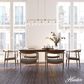 Hunter Xidane 5-Light Linear Chandelier in Alturas Gold, , large