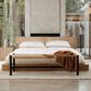 Moe"s Home Collection Plank King Platform Bed in Natural, , large