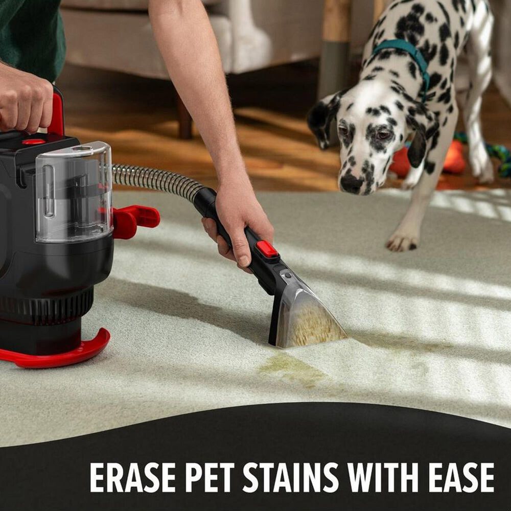 Dirt Devil Portable Carpet and Upholstery Spot Cleaner in Black and Red, , large