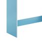 HOMLUX Modern Computer Desk in Light Blue and White, , large