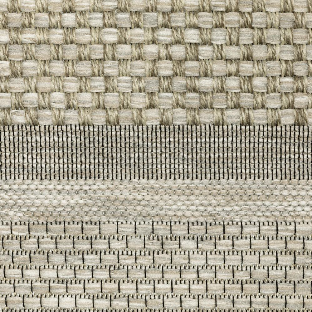 Oriental Weavers Tortuga TR06A 1&#39;10&quot; x 7&#39;6&quot; Beige and Black Runner, , large