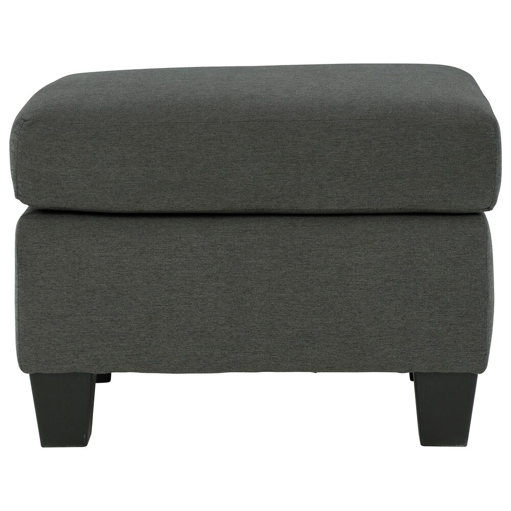 Signature Design by Ashley Bayonne Ottoman in Charcoal, , large