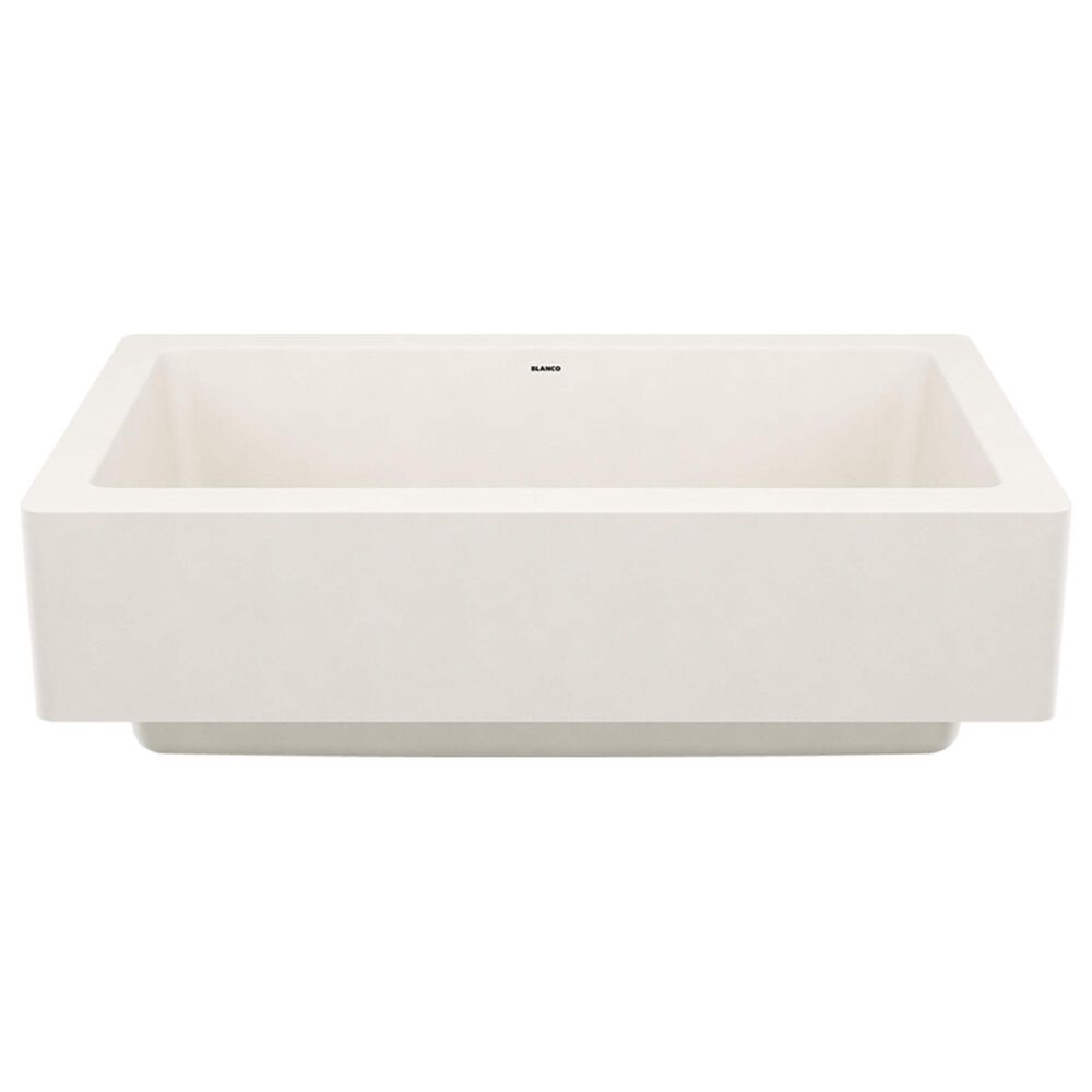 Blanco Vintera 30&quot; Super Single Bowl Apron Sink in Soft White, , large