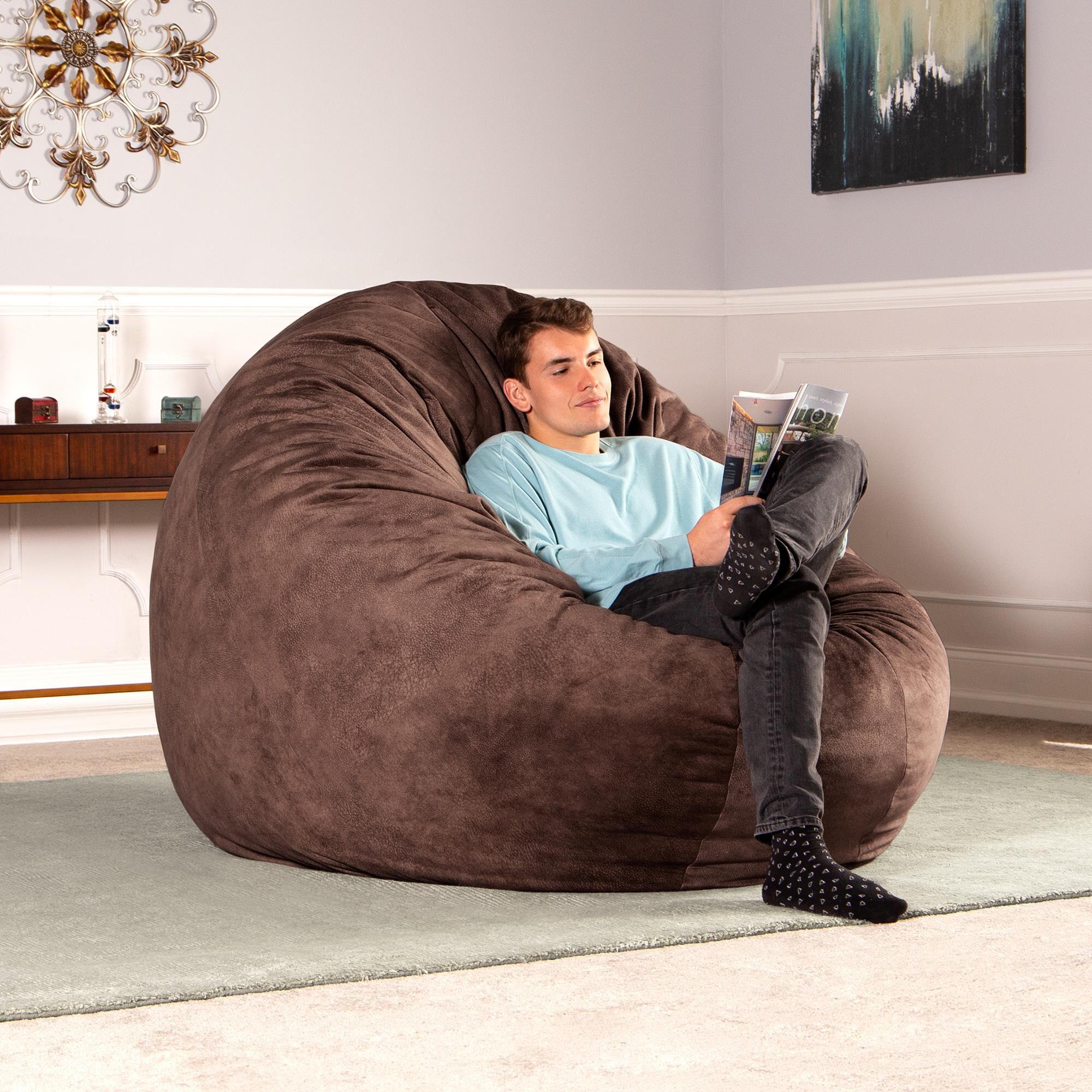 Jaxx Cocoon 6 Bean Bag in Chestnut NFM