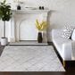 Central Oriental Landscape Acton Beige 7"10" x 9"10" Area Rug, , large