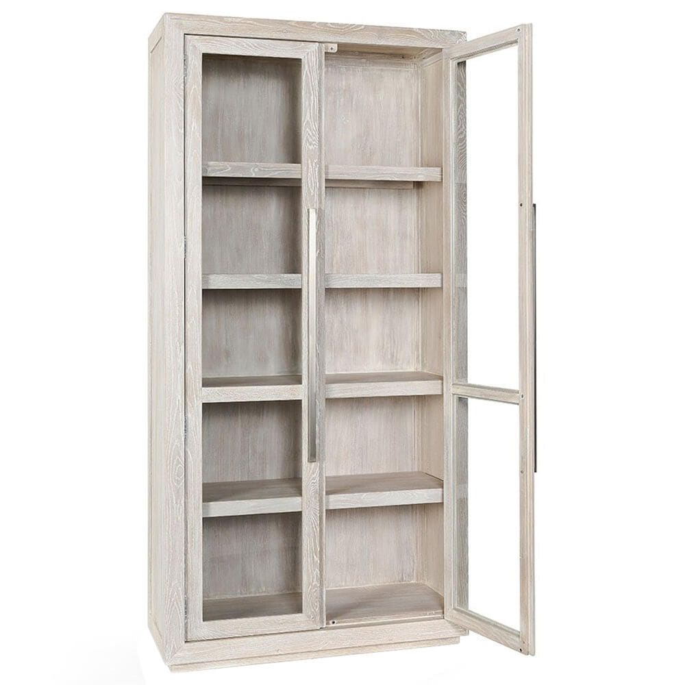 Classic Home Bradley Tall Cabinet in White Wash, , large
