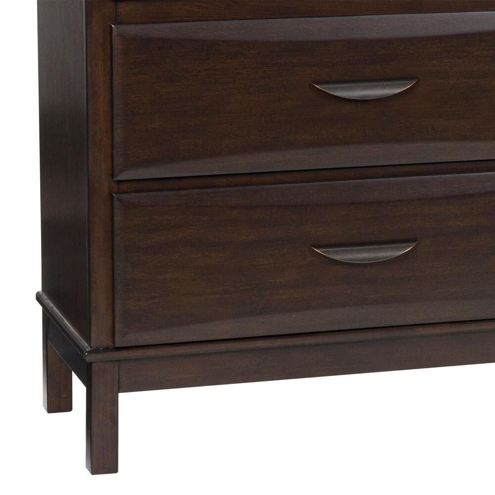 Ashley Vanmore 3-Piece California King Storage Bedroom Set in Dark Brown, , large