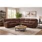 Interlochen Everest P2 6-Piece Power Reclining L-Shaped Sectional in Durango Sienna, , large