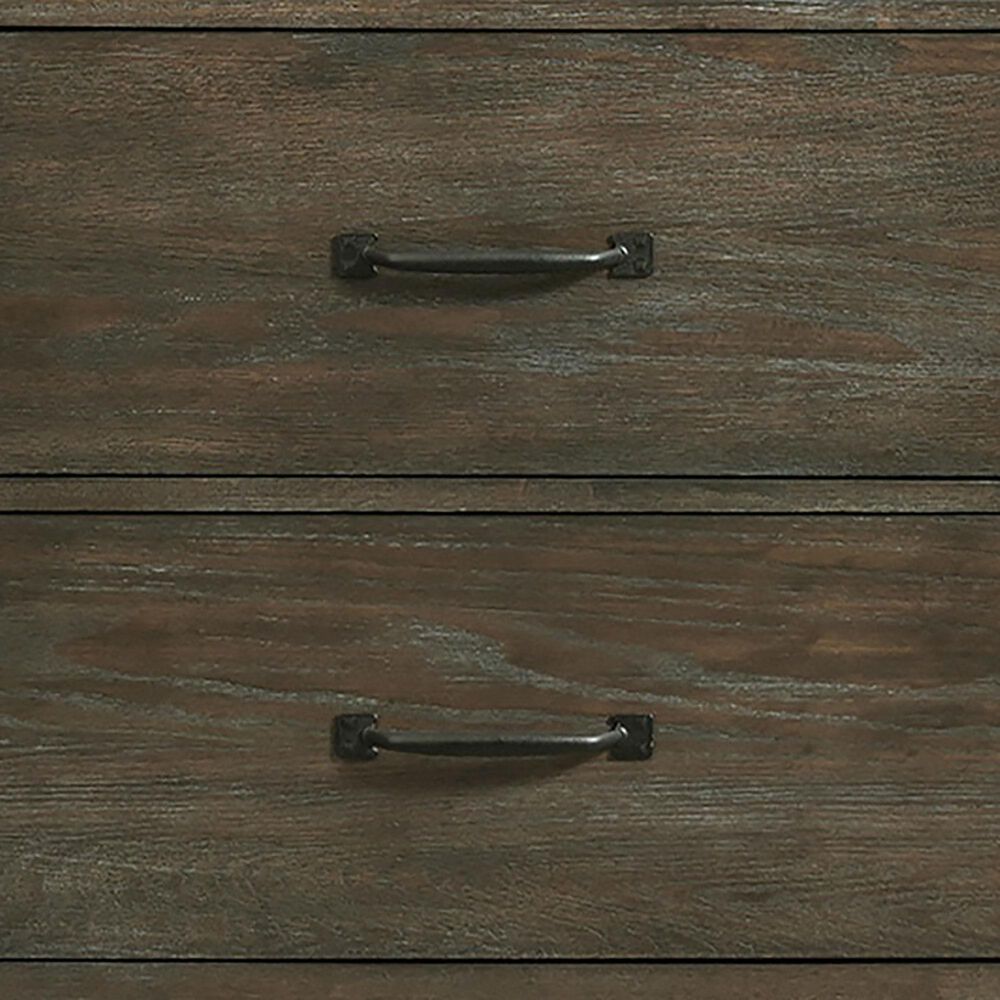 Mayberry Hill Scott 7 Drawer Dresser and Mirror in Dark Walnut, , large