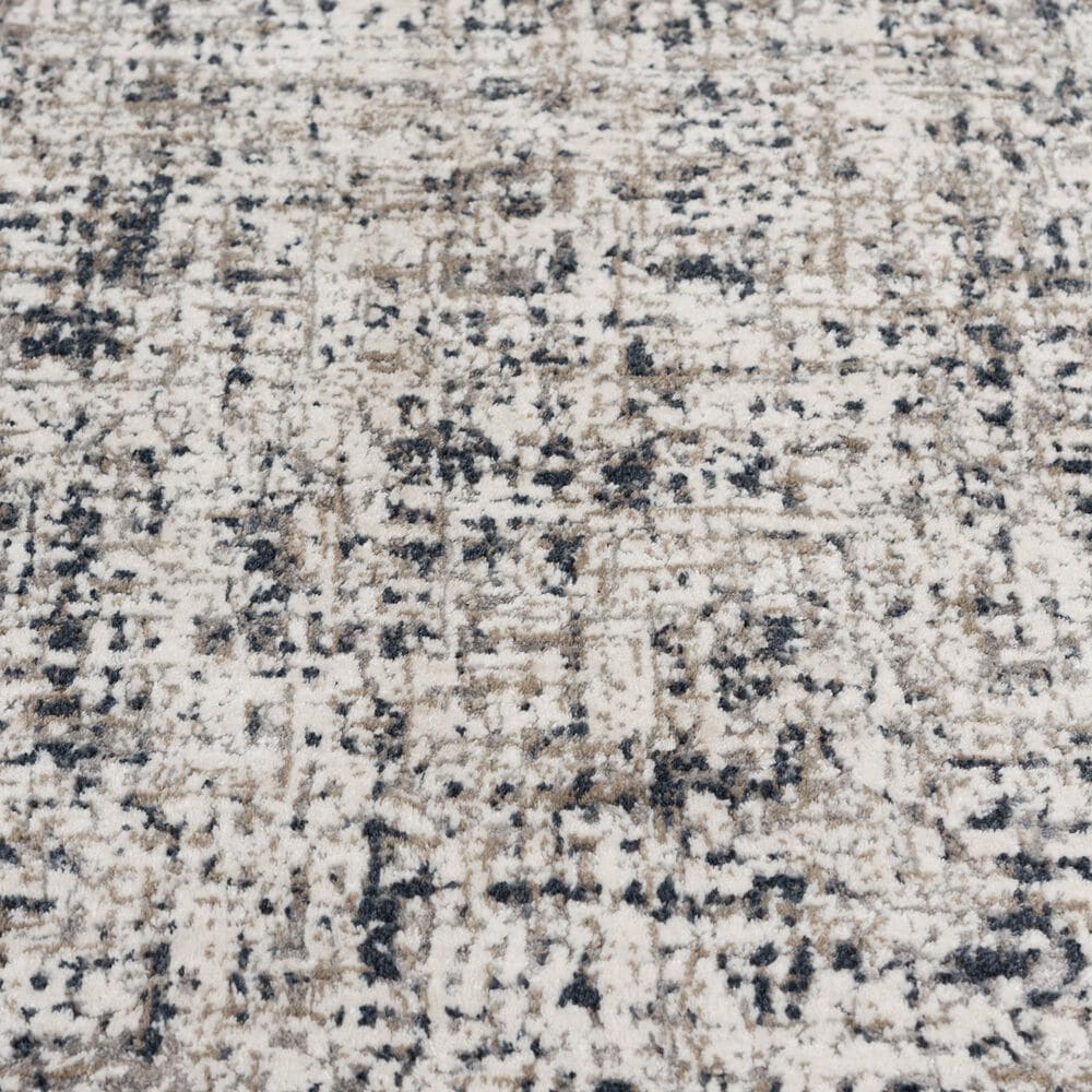 Central Oriental Clearwater Olinda 7&#39;10&quot; x 10&#39;10&quot; Grey and White Area Rug, , large