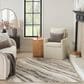 Nourison Sustainable Trends SUT05 5"3" x 7"3" Beige and Grey Area Rug, , large