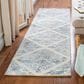 Safavieh Artistry ARR667M 2"3" x 9" Ivory and Blue Runner, , large