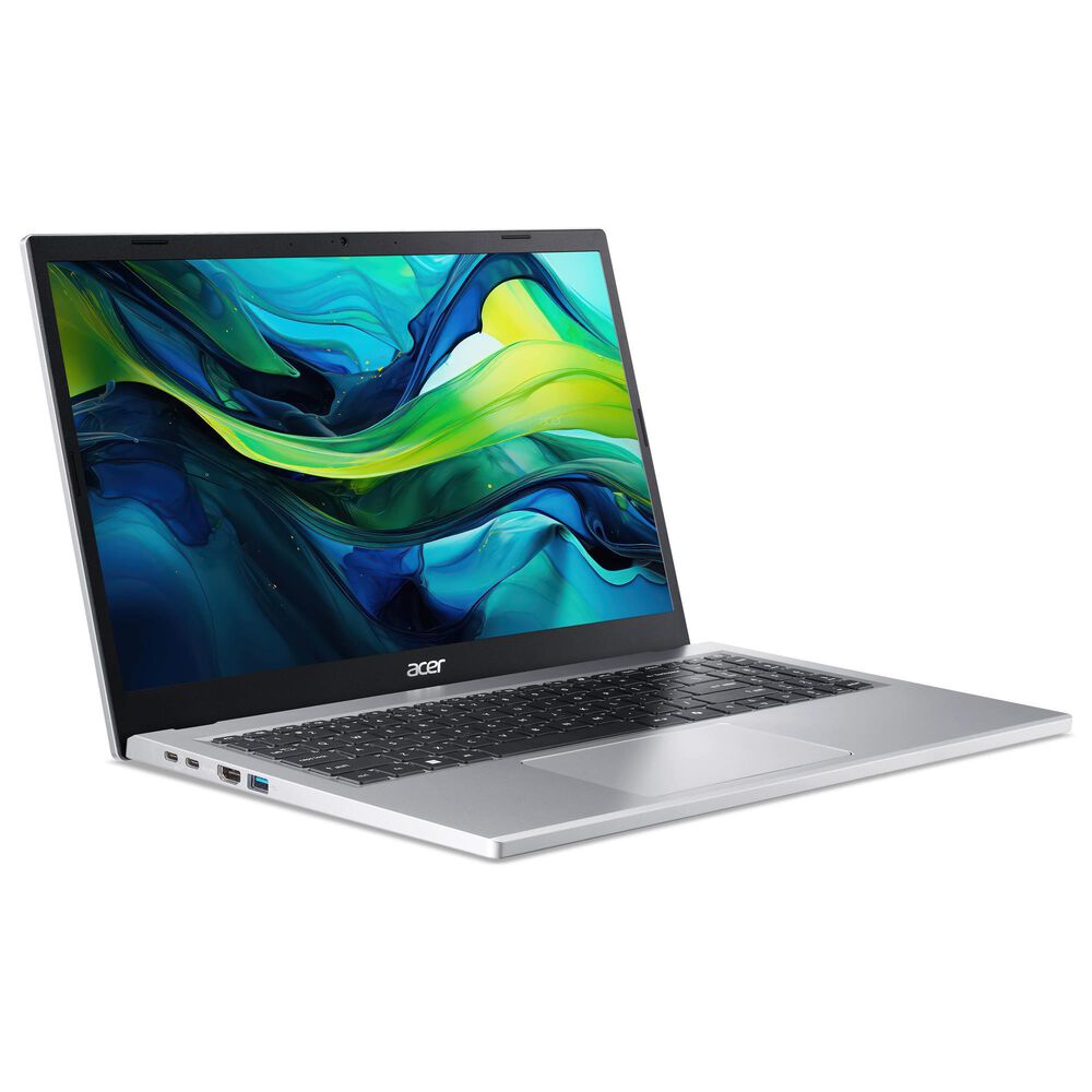 Acer 15.6" Aspire Go 15 Laptop | AMD Ryzen 3 - 8GB RAM - AMD Radeon Graphics - 256GB SSD in Silver, , large