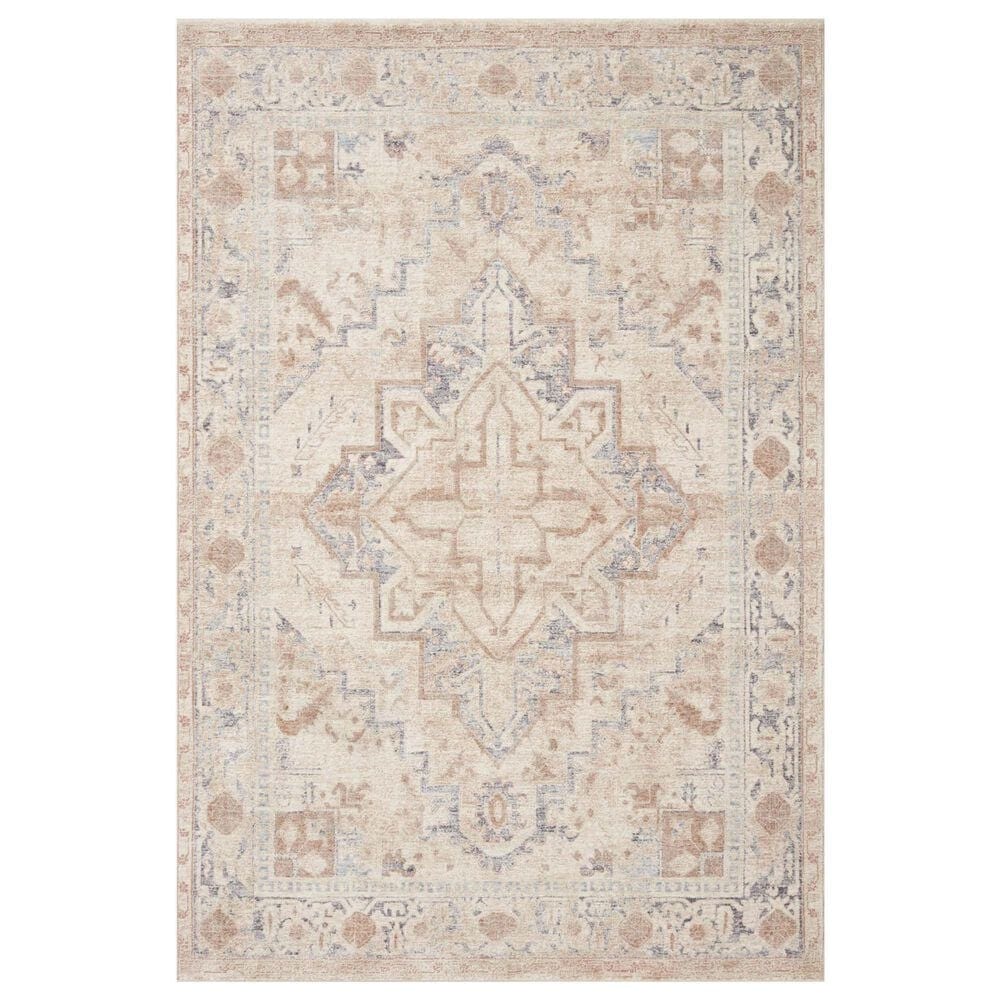 Magnolia Home Carlisle 2"7" x 12" Beige and Slate Runner, , large