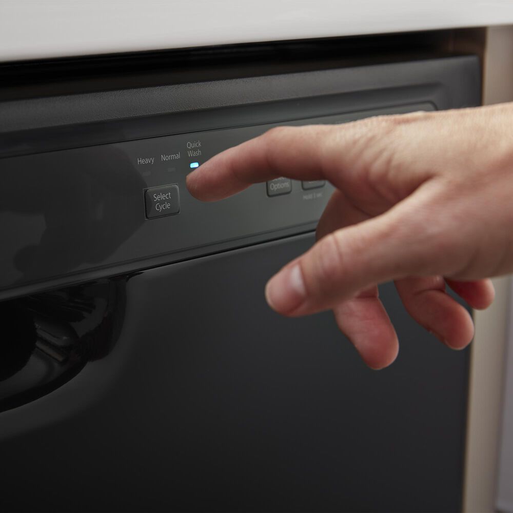 Amana 24&quot; Built-In Dishwasher with Midnight Interior in Black, , large
