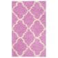 Safavieh Dallas Shag SGD257I-5 5"1" x 7"6" Pink/Ivory Area Rug, , large