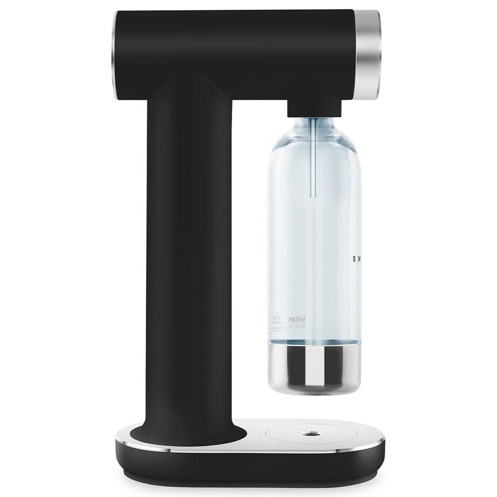 SMEG Collezione Sparkling Water Maker in Black and Chrome, , large