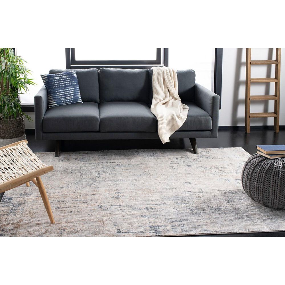 Safavieh Invista 8&#39; x 10&#39; Cream and Charcoal Area Rug, , large