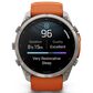 Garmin fenix 9 Pro Smartwatch 51mm Titanium with Autumn Orange and Spark Orange Silicone Band, , large