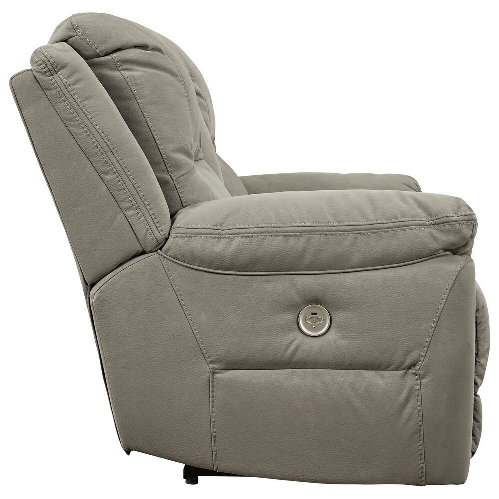 Ashley Next-Gen Gaucho Power Reclining Loveseat with Console in Putty, , large