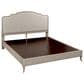 Riva Ridge Provence Queen Platform Bed in Linen with USB Ports, , large