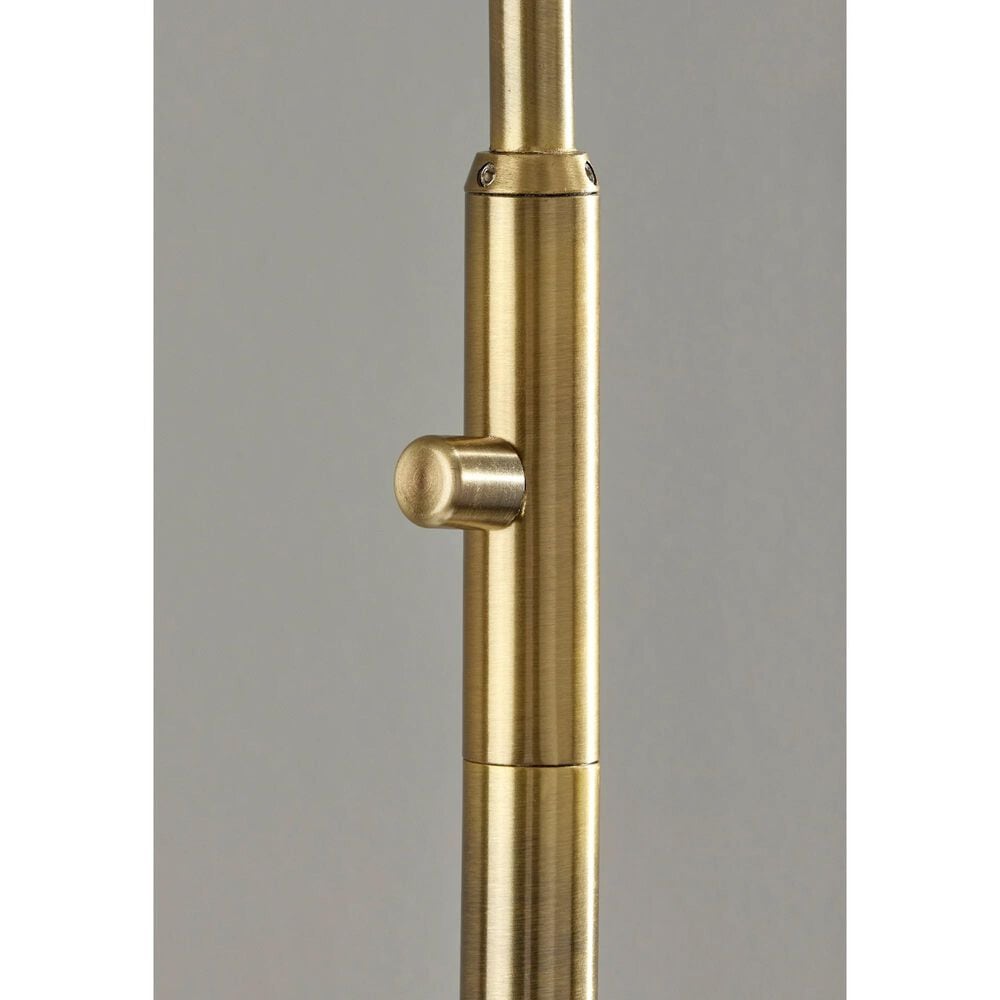 37B Sputnik Arc Lamp in Antique Brass, , large