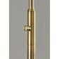 37B Sputnik Arc Lamp in Antique Brass, , large