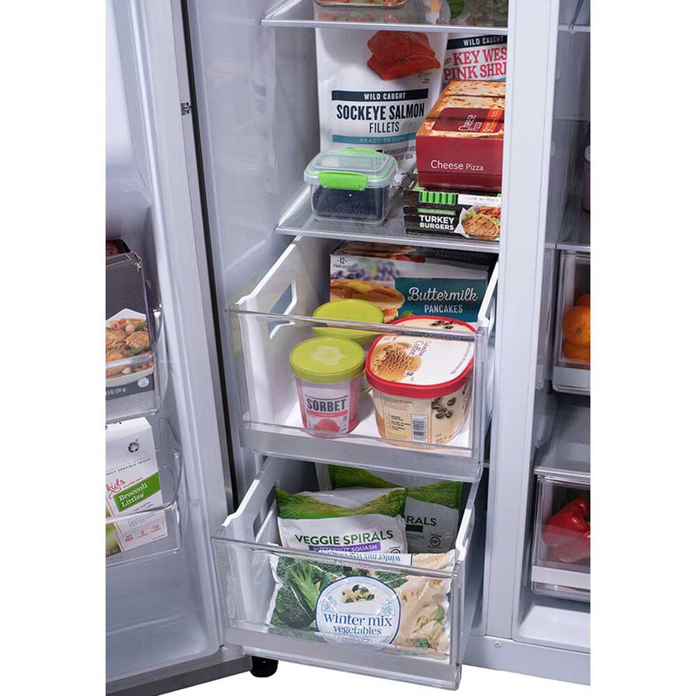 LG 27 Cu. Ft. Capacity Side-By-Side Door-In-Door Refrigerator in Stainless Steel, , large