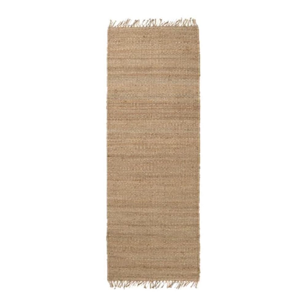 Surya Jute Natural JUTE NATURAL 2"6" x 8" Wheat Runner, , large