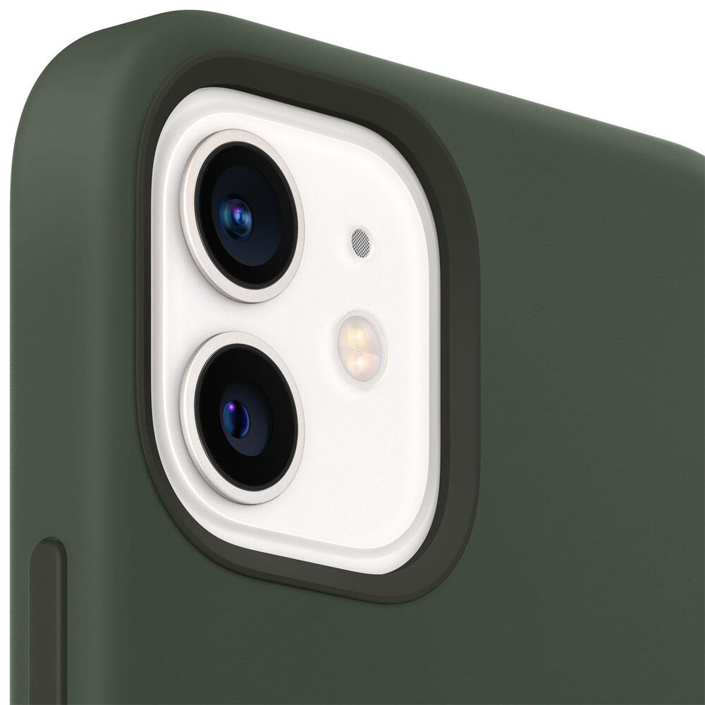 Apple Iphone 12 Mini Silicone Case With Magsafe Cypress Green Nebraska Furniture Mart