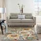Nourison Aloha ALH17 6" x 9" Ivory and Multicolor Indoor/Outdoor Area Rug, , large