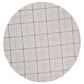 Safavieh Bermuda BMU803B 5" Round Ivory and Grey Indoor/Outdoor Area Performance Rug, , large