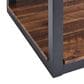 Timberlake Claremont 40" Bench in Black and Brown, , large