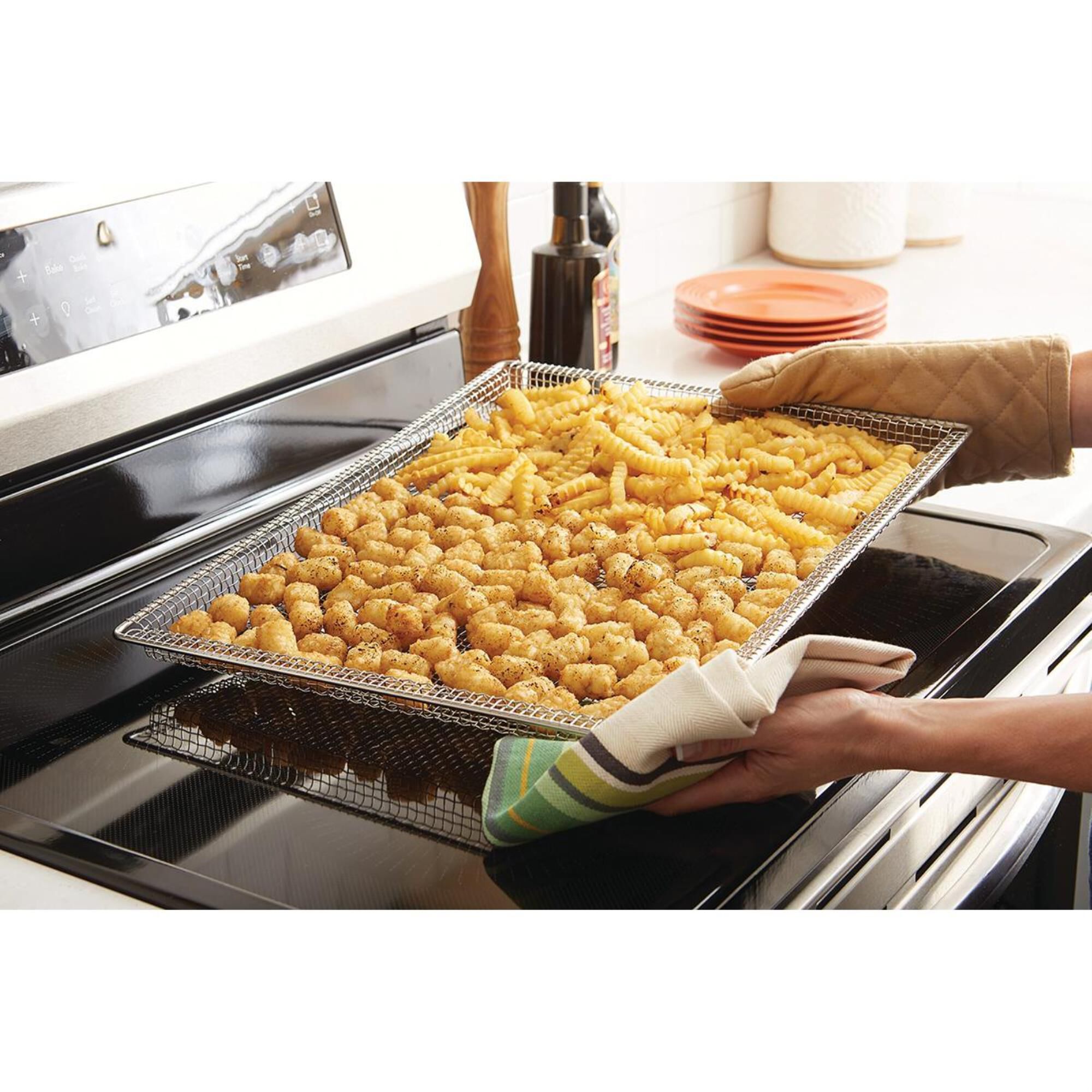 Frigidaire Gallery Readycook Air Fry Tray in Stainless Steel