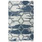 RIZZY Haven 7"6" x 9"6" Blue Area Rug, , large